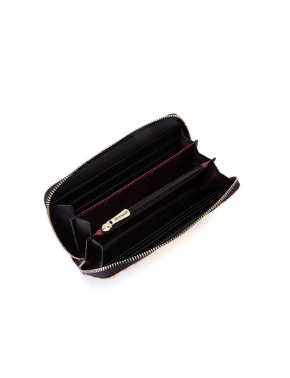Serenade Harriet Patent Leather Zip Around Wallet – RFID Protected