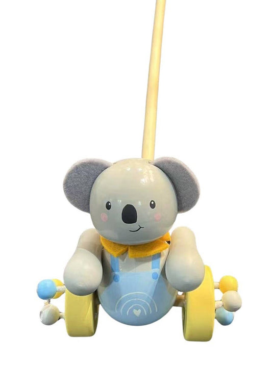 Toyslink Wooden Koala Push Along