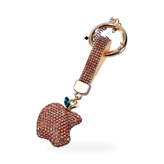 Apple of My Eye Sparkling Keyring & Bag Charm