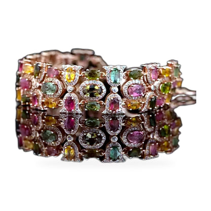 Aurora Rainbow Rose Gold Bracelet