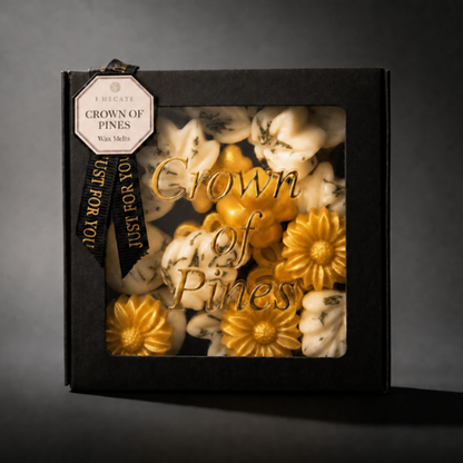 CROWN OF PINES | Luxury Botanical Beeswax Wax Melts