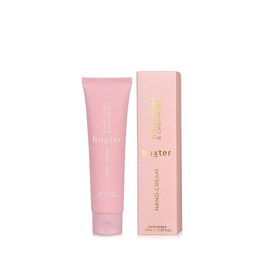 Huxter White Peony & Cashmere Hand Cream 100ml | Australian Made
