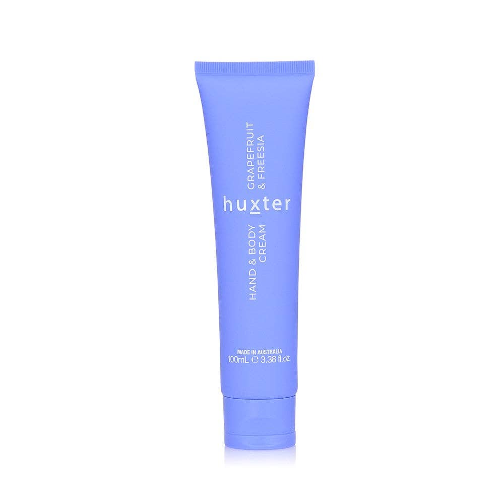 Huxter Grapefruit & Freesia Hand & Body Cream 100ml Gift Box | Australian Made