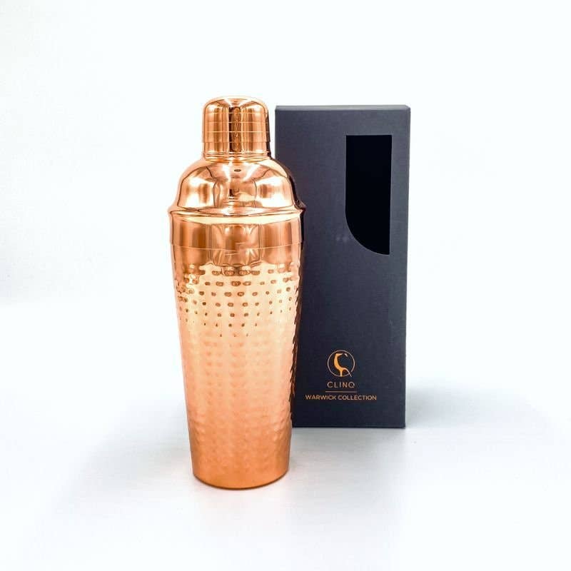 Hammered Copper Cocktail Shaker