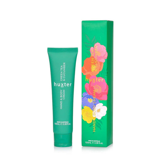 Huxter Green Tea & Cucumber Hand & Body Cream 100ml | Australian Made