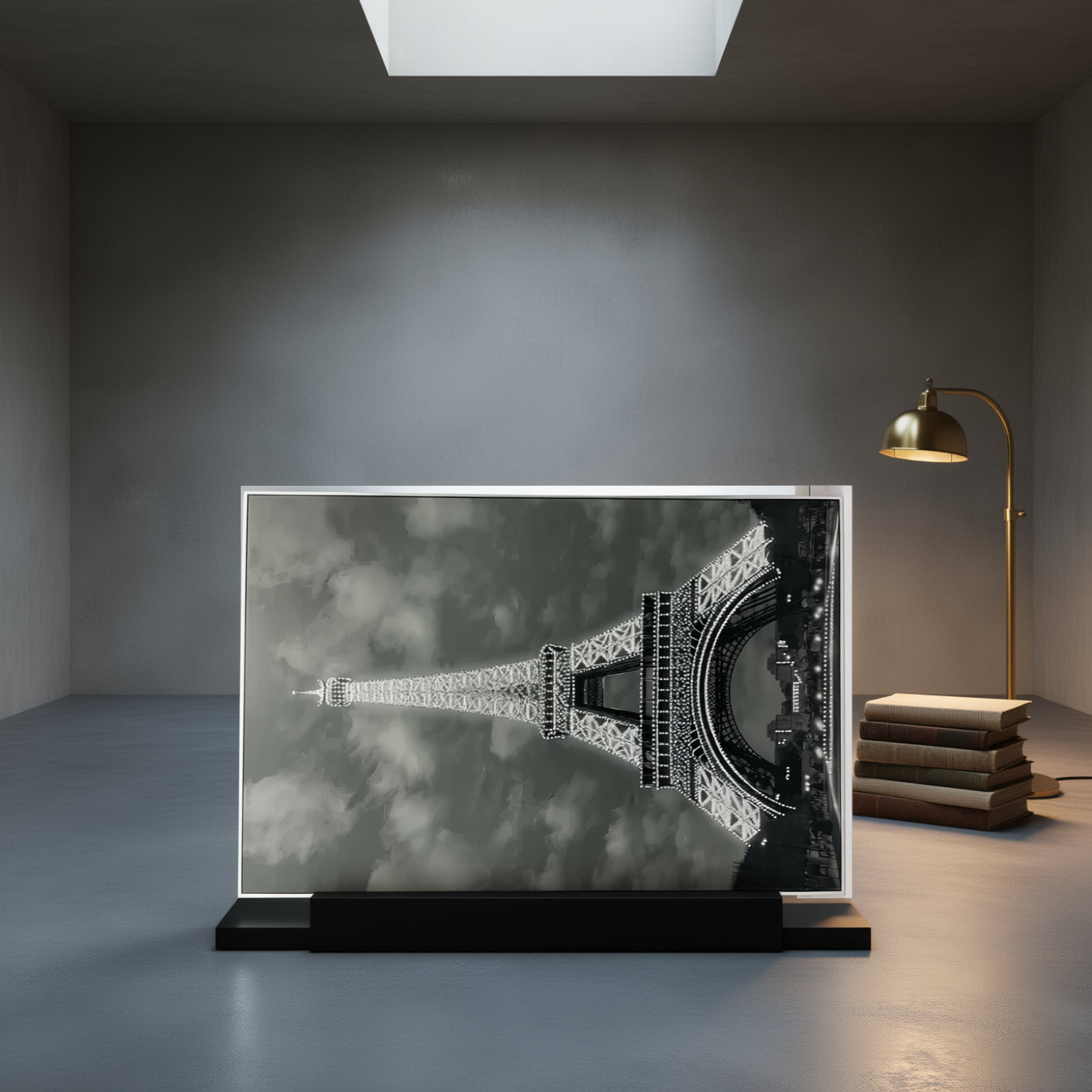 Eiffel Tower Diamond Wall Art