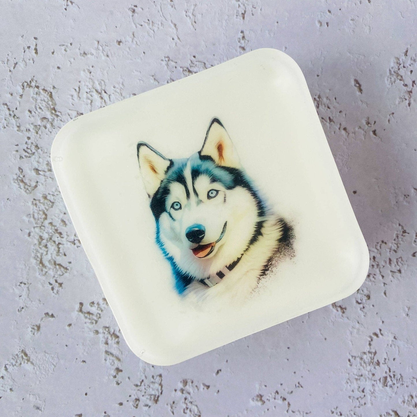 Handmade Artisan Soap | Siberian Husky | Canine Charm