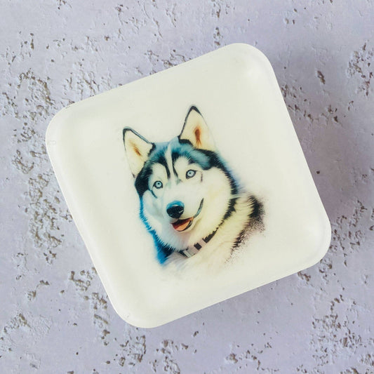 Handmade Artisan Soap | Siberian Husky | Canine Charm