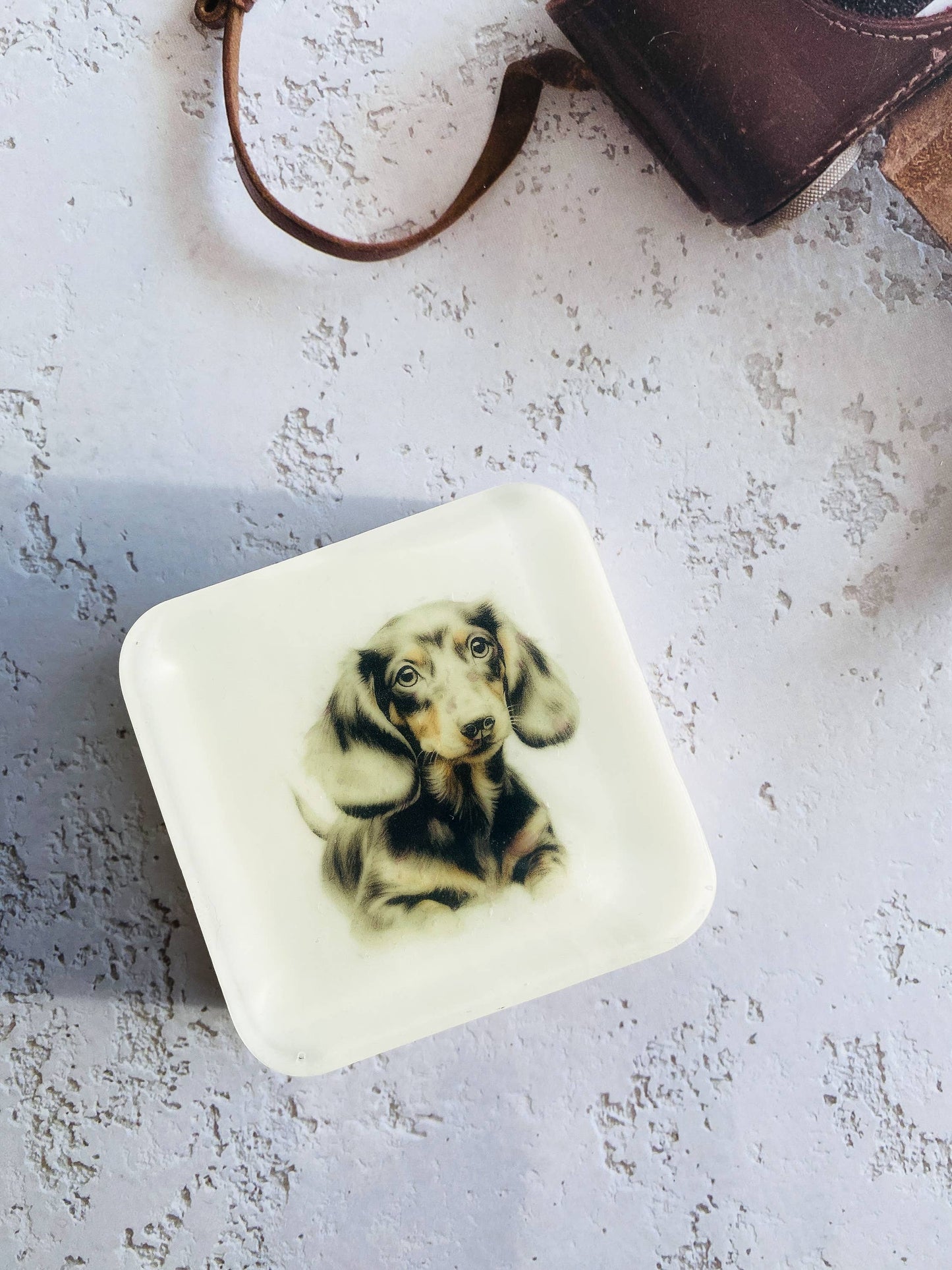Handmade Artisan Soap | Dachshund (Black) | Canine Charm