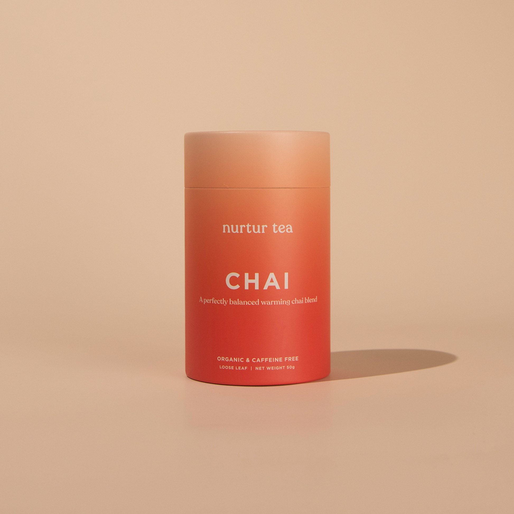 Nurtur Tea Chai Tea | Organic & Caffeine Free
