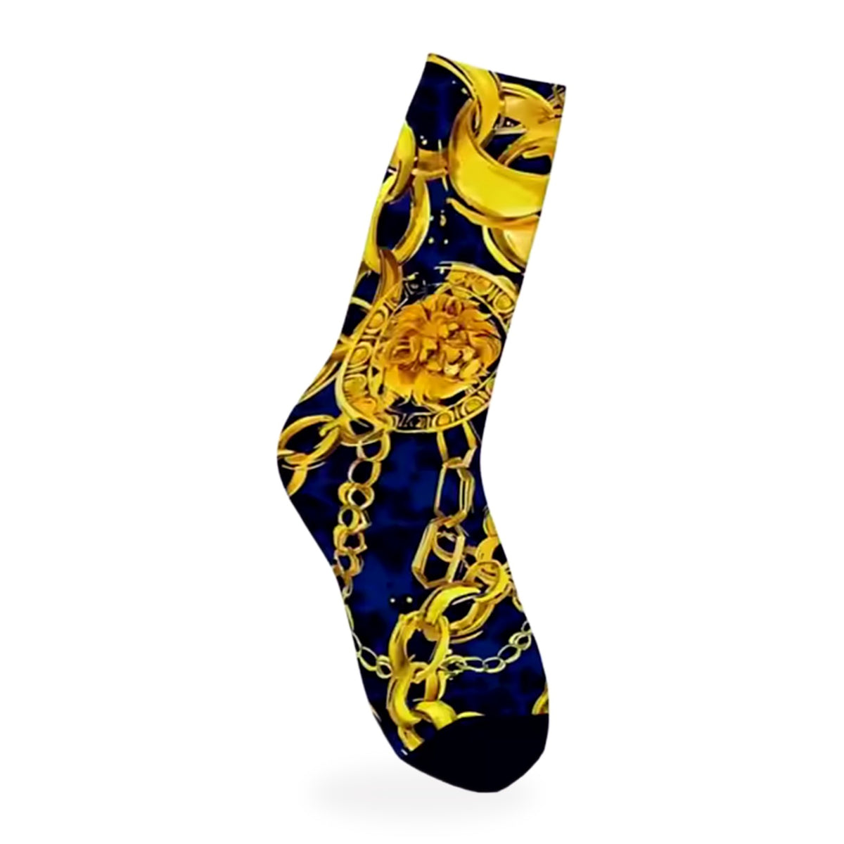 Golden Lion Baroque Crew Socks