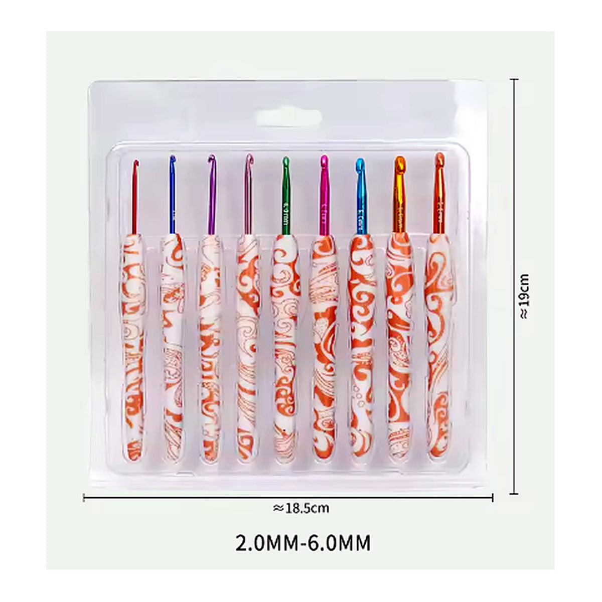 Happy Stitches Soft Grip Crochet Hook Set