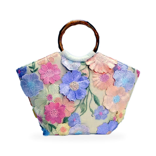 Petal Parade Floral Tote