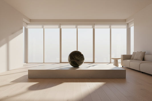 Noir Ball Lamp Black